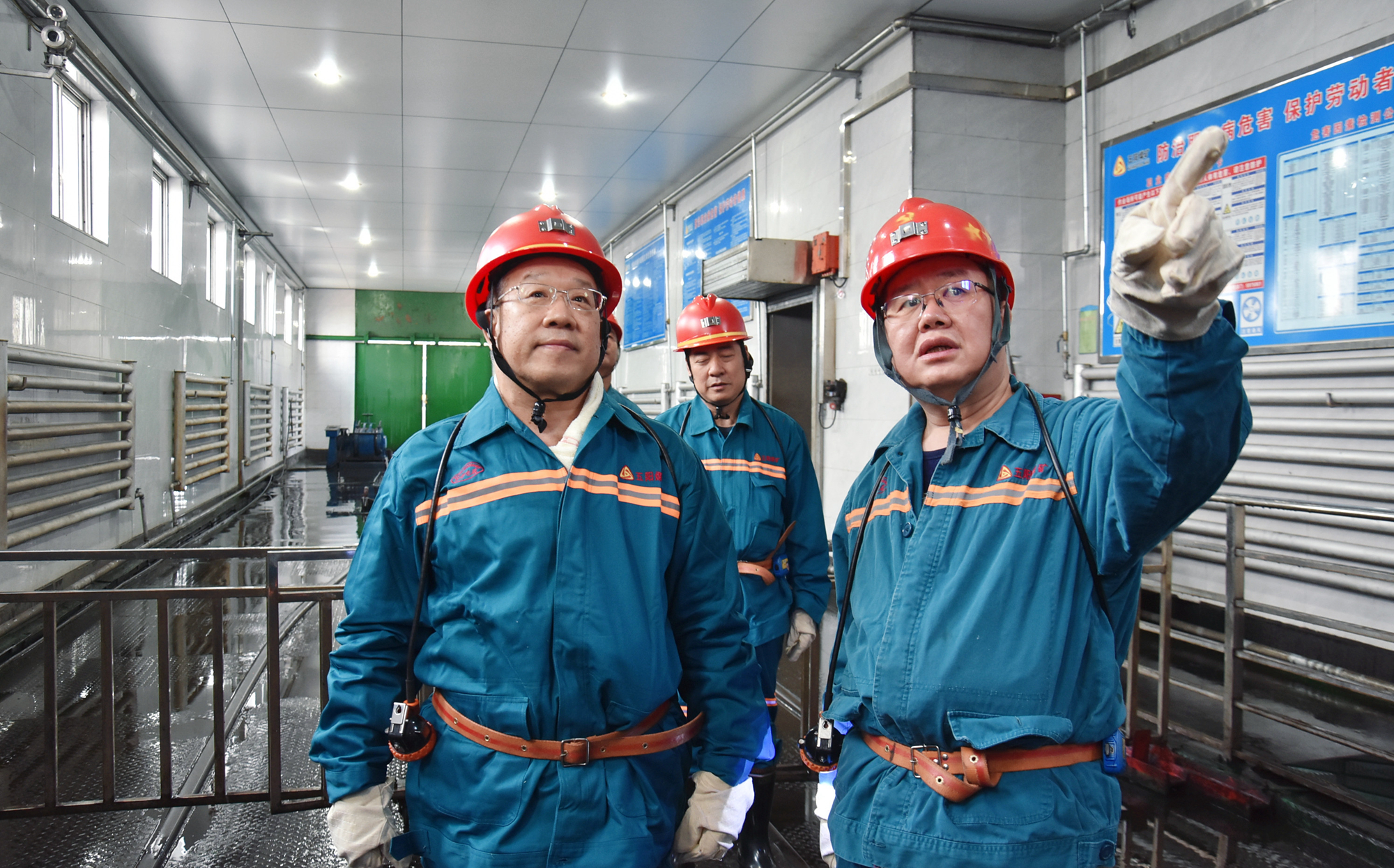 王志清在五陽(yáng)煤礦調(diào)研